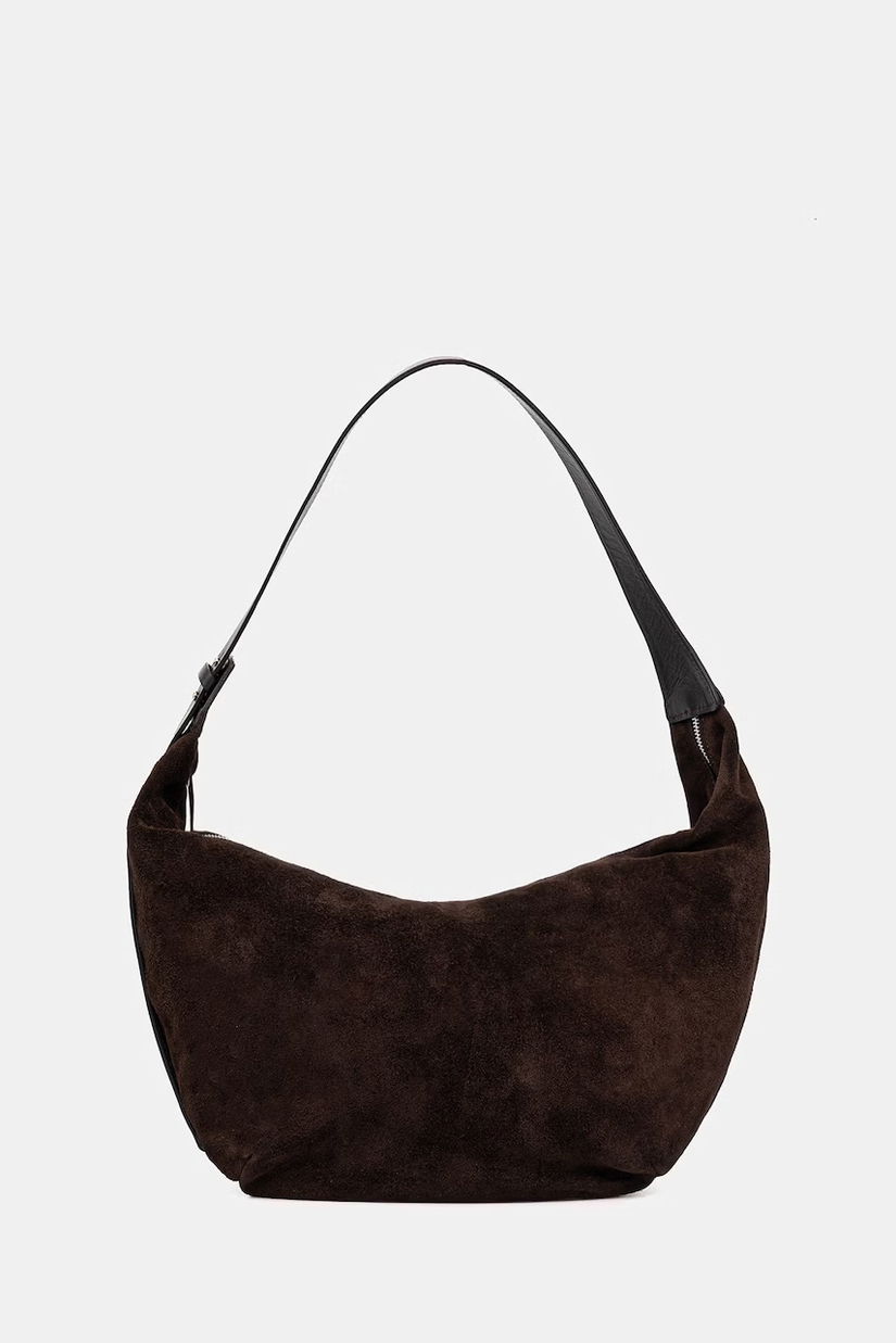 Answear.LAB geanta de mana din piele intoarsa