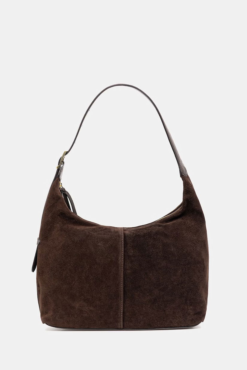 Answear.LAB geanta de mana din piele intoarsa