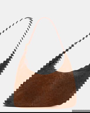 Answear.LAB geanta de mana din piele intoarsa