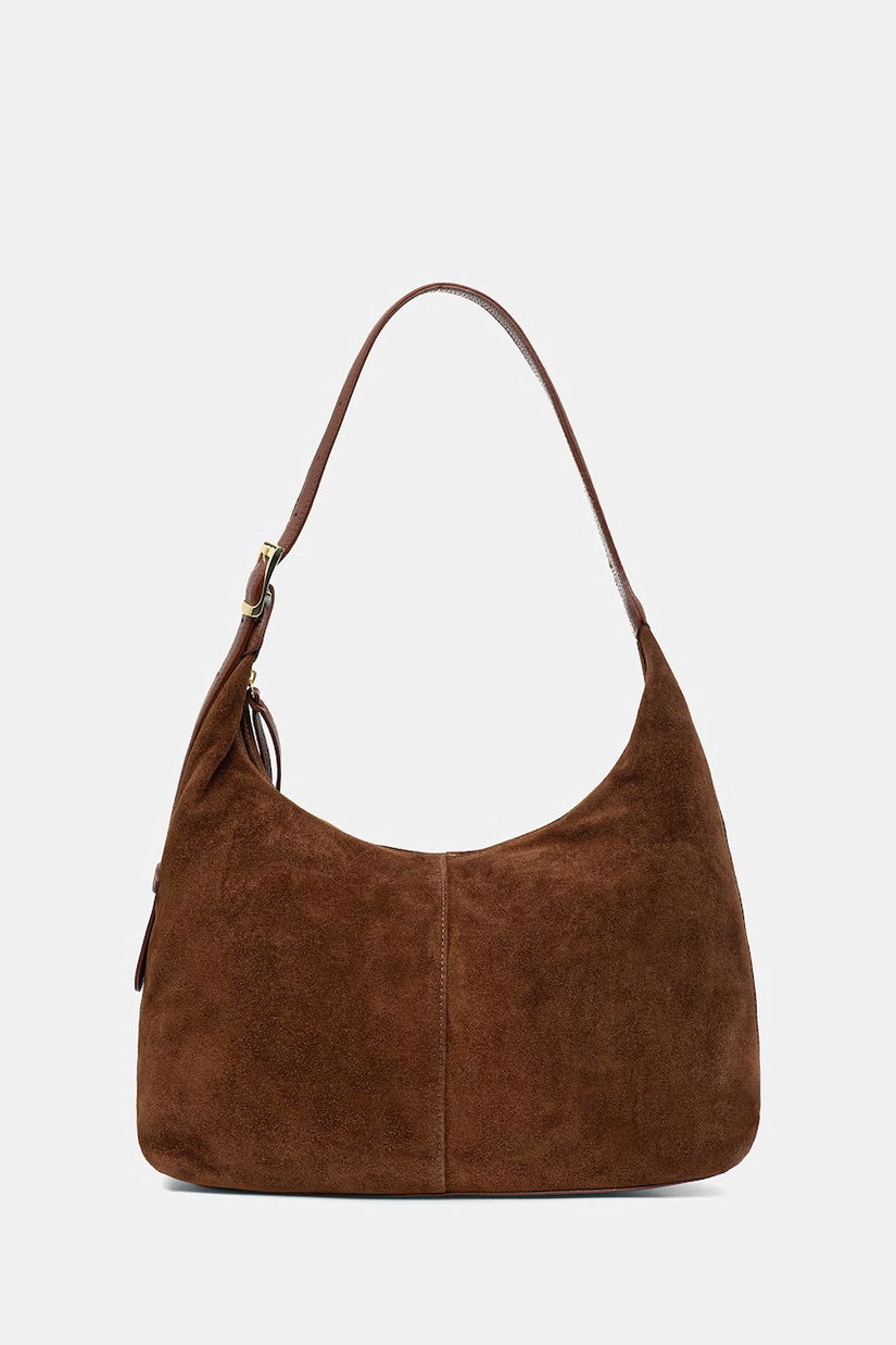 Answear.LAB geanta de mana din piele intoarsa