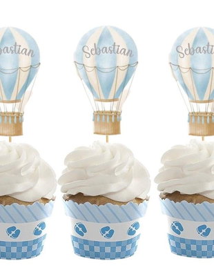 Toppere balon cu aer cald personalizate