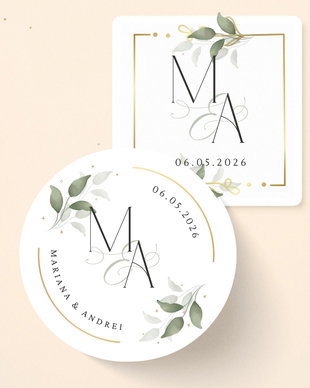 Sticker pentru marturii, Sticker pesonalizat