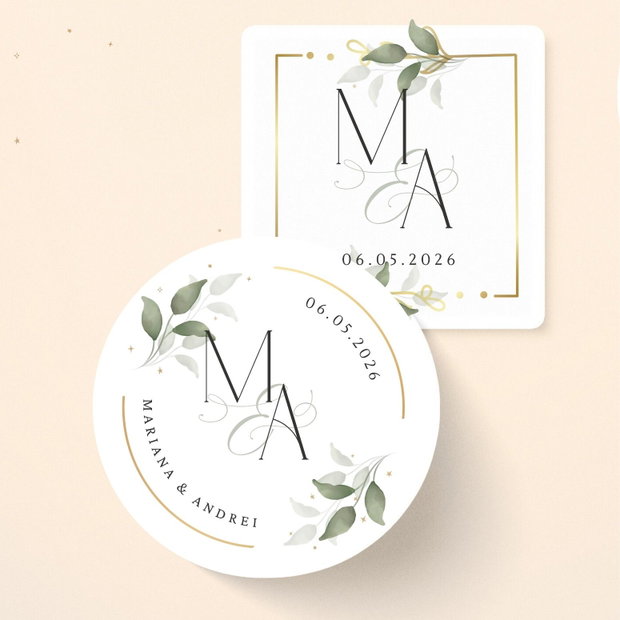 Sticker pentru marturii, Sticker pesonalizat