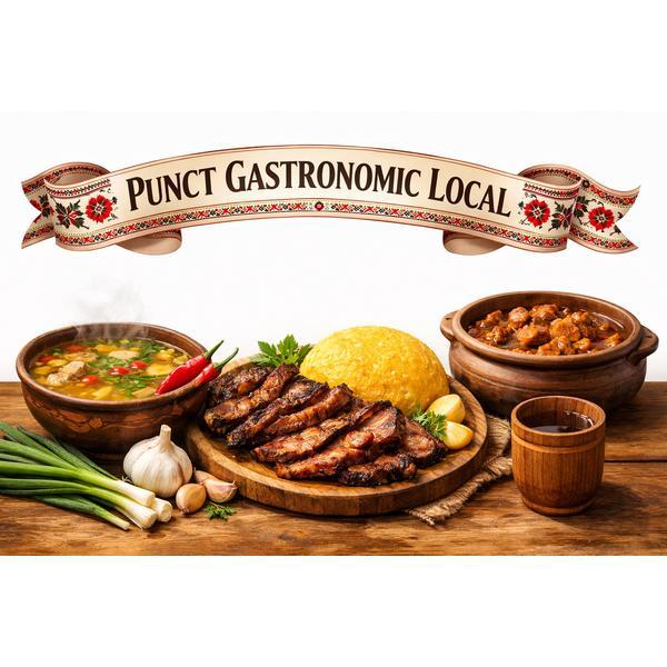 Banner Personalizat Punct Gastronomic Local - Muntenia