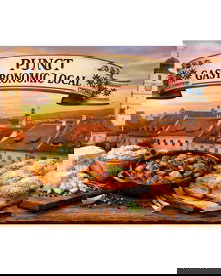 Banner Personalizat Punct Gastronomic Local - Sibiu oras