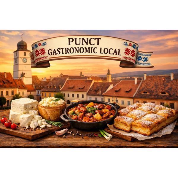 Banner Personalizat Punct Gastronomic Local - Sibiu oras