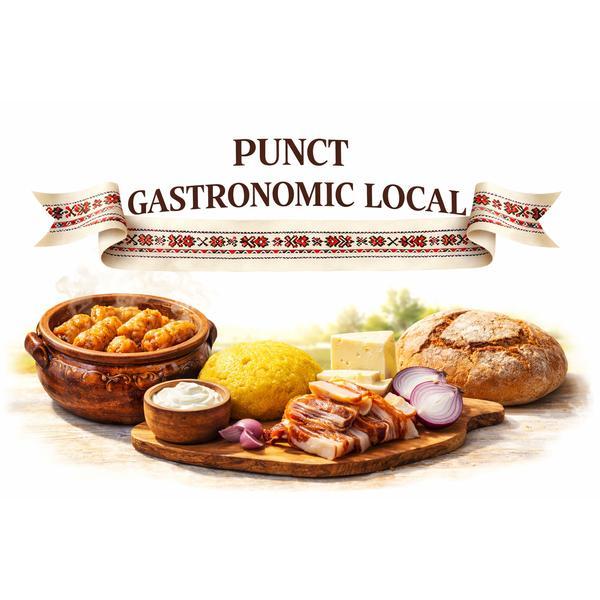 Banner Personalizat Punct Gastronomic Local