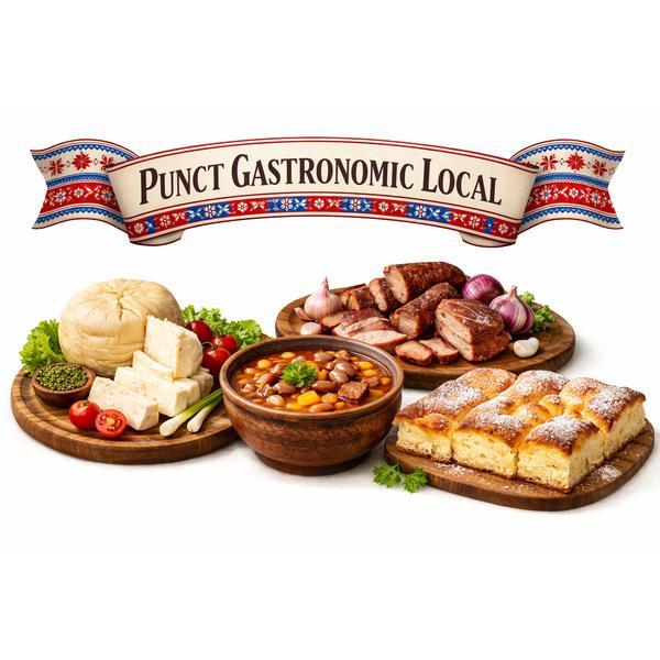 Banner Personalizat Punct Gastronomic Local - Transilvania
