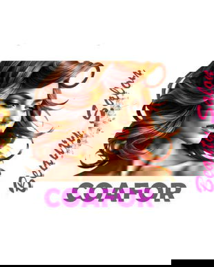 Banner personalizat Coafor Beauty Salon 80x110 cm