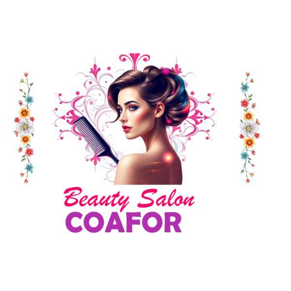 Banner personalizat Coafor Beauty Salon 80x110 cm