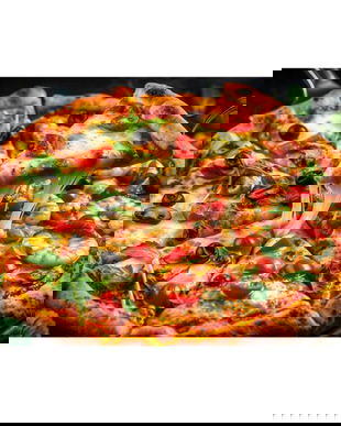 Banner Pizzerie PVC 440g 80&times;110 cm &ndash; banner publicitar exterior