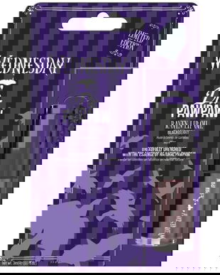 Ulei de Buze, cu Breloc - Dr PawPaw Wednesday Raven, nuanta Blackberry, 3 ml