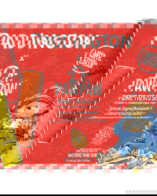 Set 3 Balsamuri de Buze, cu Breloc - Dr PawPaw Paddington Picnic Treats Original + Orange Marmalade + Strawberry Jam, 1 set