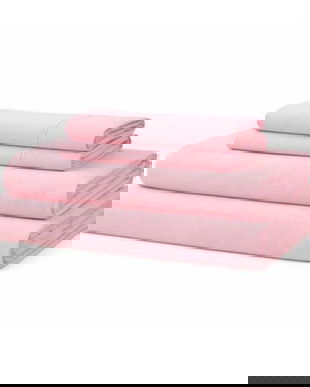 Lenjerie pat King-Size, Bumbac 100% tesatura Ranforce, roz pudrat