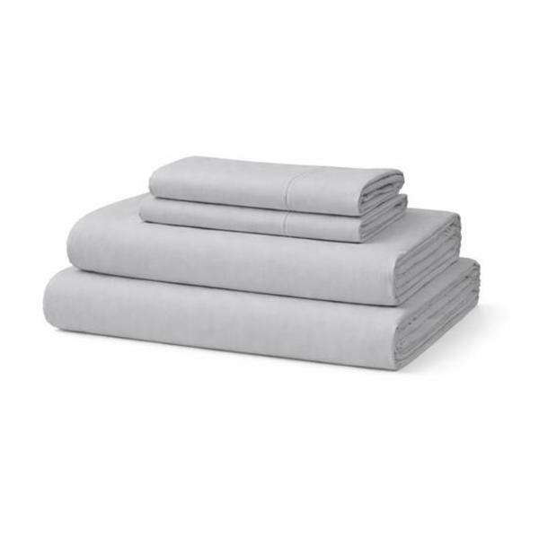 Lenjerie pat King-Size, Bumbac 100% tesatura Ranforce, gri