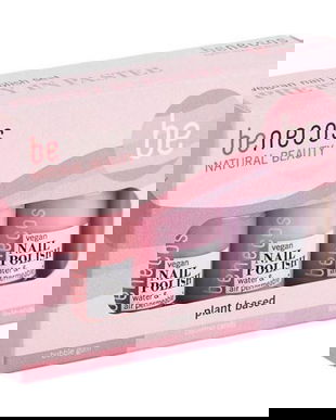 Set 3 Lacuri de Unghii Naturale 20-Free, Vegane &ndash; Benecos Pretty in Pastel, 1 pachet