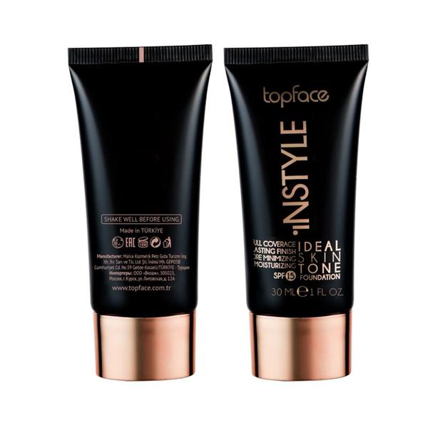 Fond de Ten - Topface Instyle Ideal Skin Tone Foundation SPF 15 PT458.006K, 30 ml