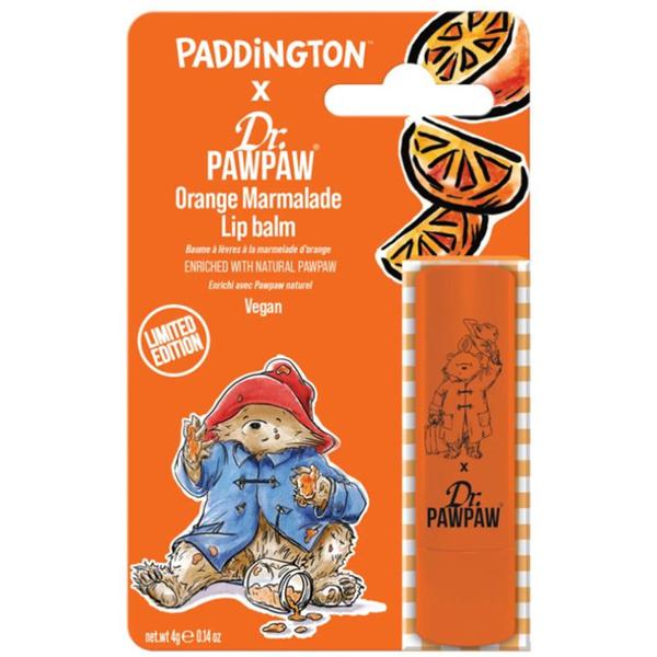 Balsam de Buze cu Aroma de Portocala - Dr PawPaw Paddington Bear Orange Marmalade, 4 g