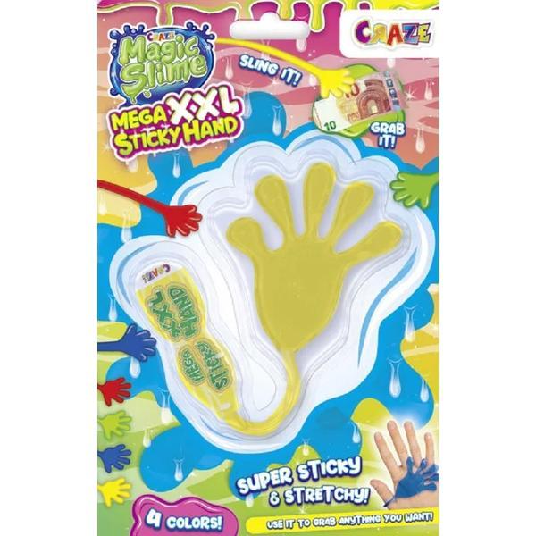 Mana lipicioasa. Slime galben