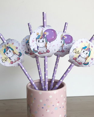 Paie decorate Unicorn