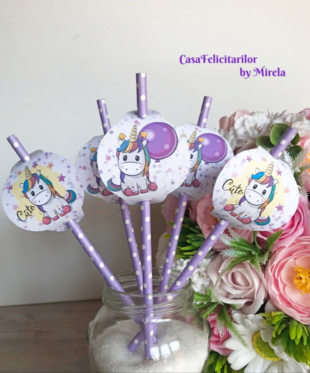 Paie decorate Unicorn