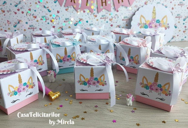 Cutii mărturii botez Unicorn