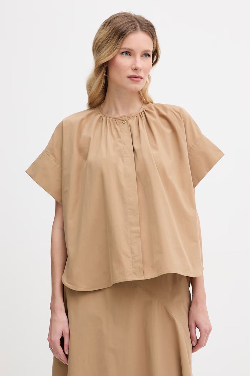 Weekend Max Mara cămașă din bumbac EDUCATA