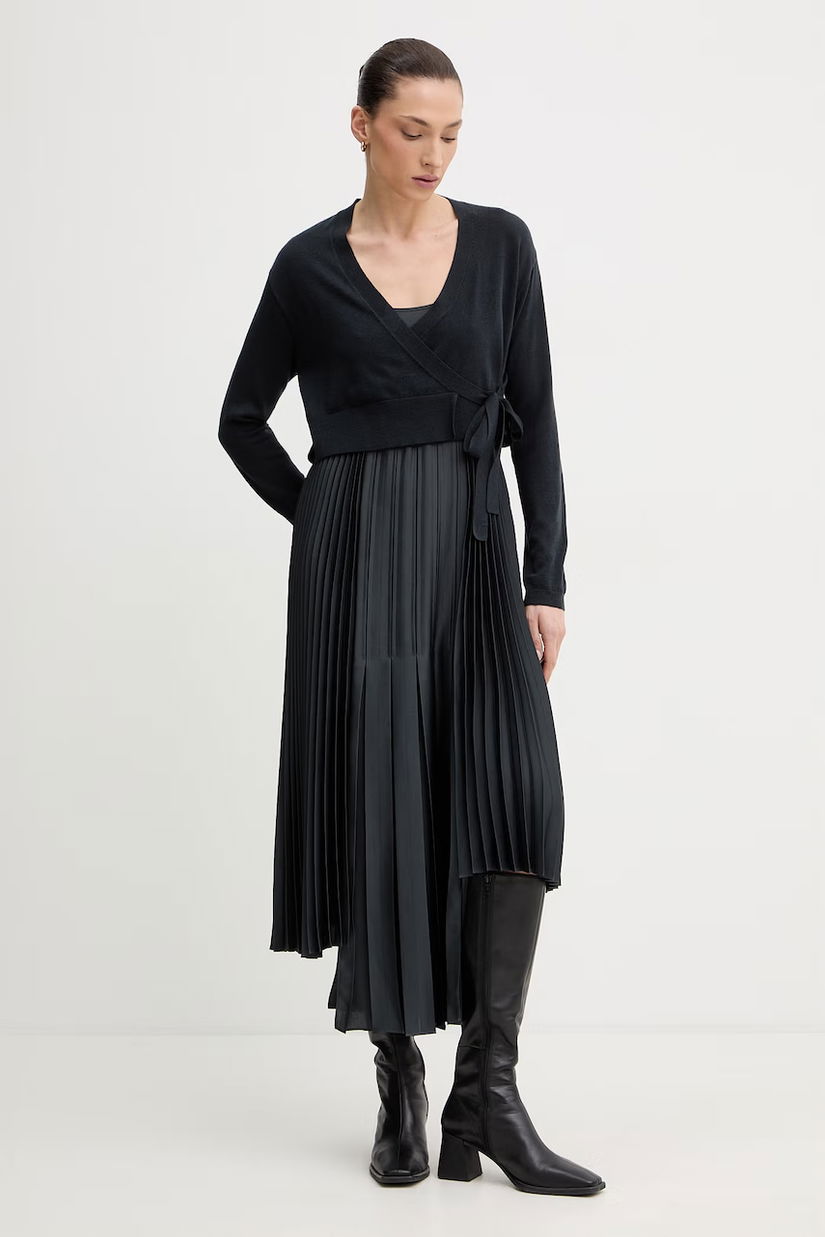 AllSaints rochie și cardigan LUCILLE