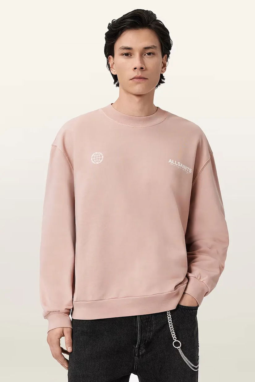 AllSaints hanorac de bumbac EMBLEM