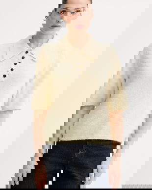 Gestuz pulover din amestec de lână