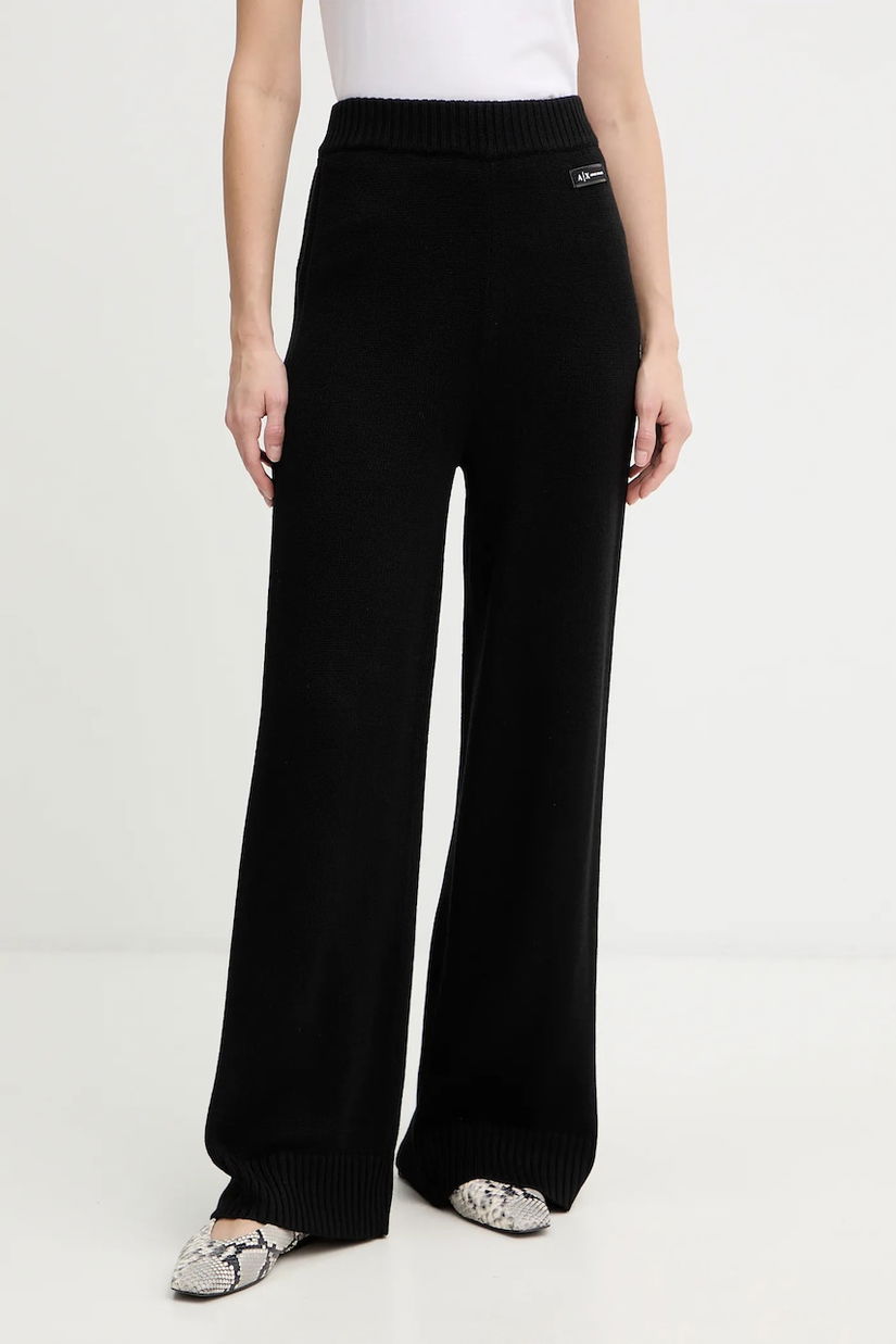 Armani Exchange pantaloni cu lână