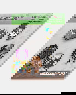 Crocs butoane încălțăminte pentru copii Minecraft 5 Pack 5-pack