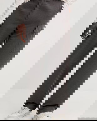 Armani Exchange pantaloni din lână