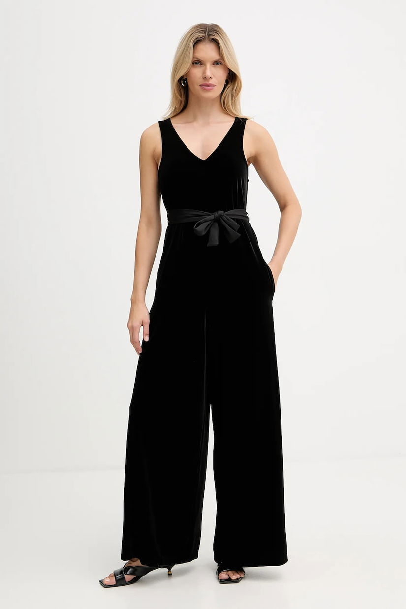 Armani Exchange salopetă de catifea