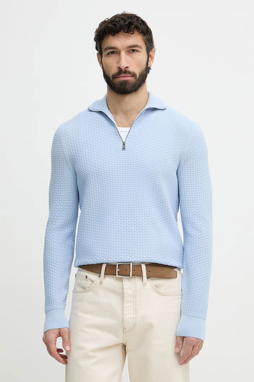 BOSS pulover de bumbac H-Ulicio