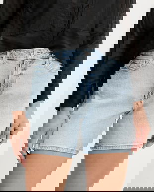 Guess pantaloni scurți jeans