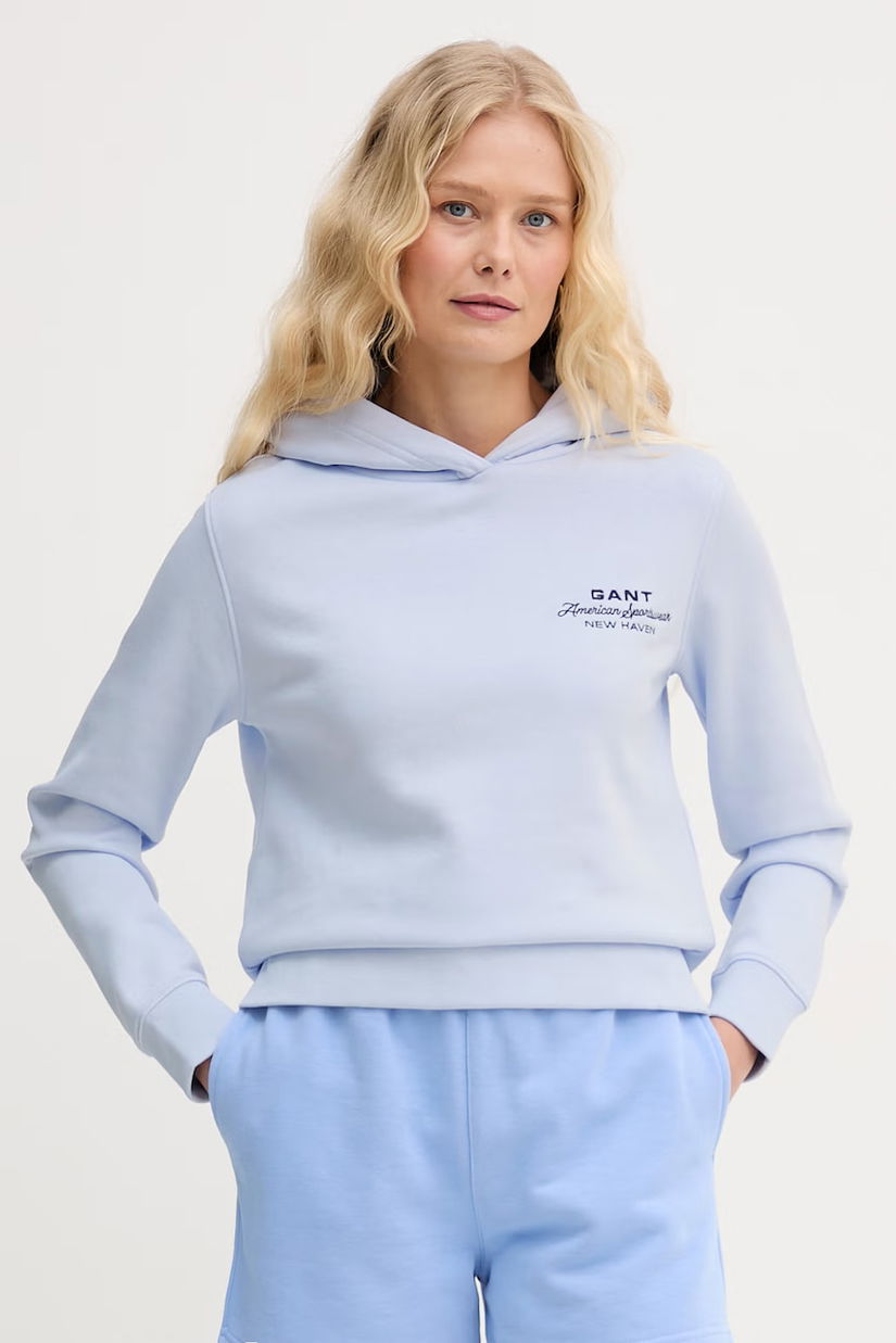 Gant hanorac cu glugă pentru femei, din bumbac