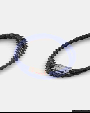 HUGO brățară de piele E-DOUBLEBRAID2-BRA