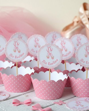 Toppere balerina personalizate