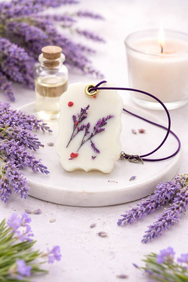 Odorizant Dulap Natural Ceara de Soia cu Lavanda Relaxanta