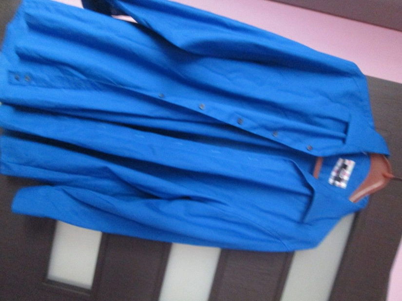 camasa albastra Walbusch 45