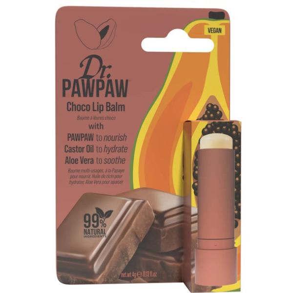 Balsam de Buze cu Aroma de Ciocolata - Dr PawPaw Choco Lip Balm, 4 g