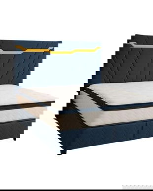 Pat Tapițat Amor Aur Gri