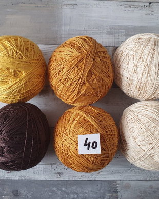 Bumbac mercerizat - lot 40