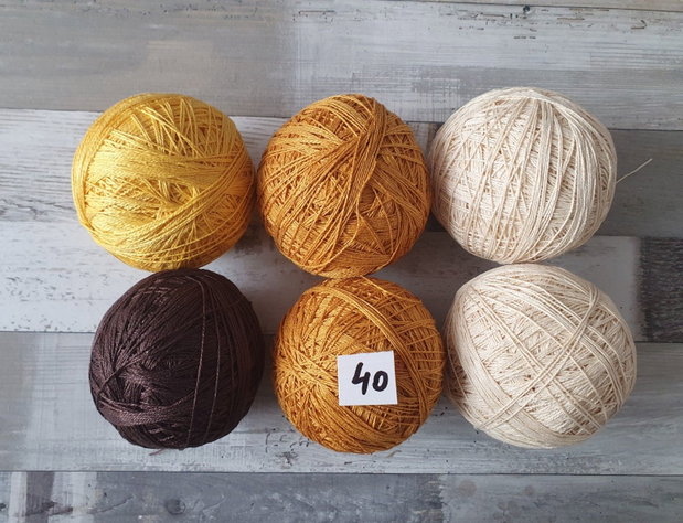 Bumbac mercerizat - lot 40
