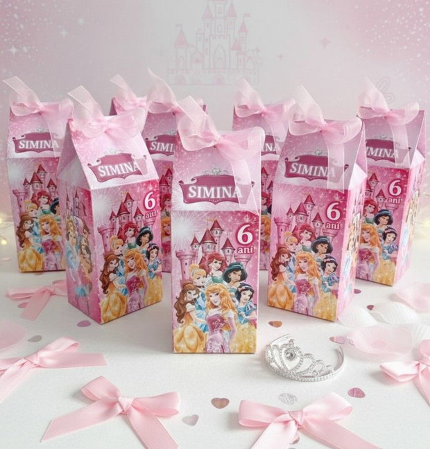 Cutii Prințesele Disney- personalizate