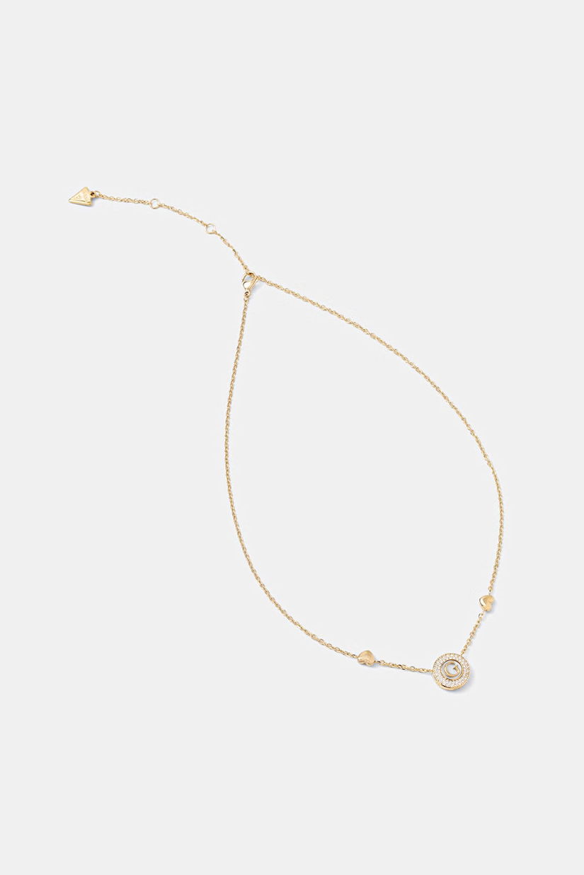 Guess colier pentru femei, din oțel inoxidabil G TALISMAN