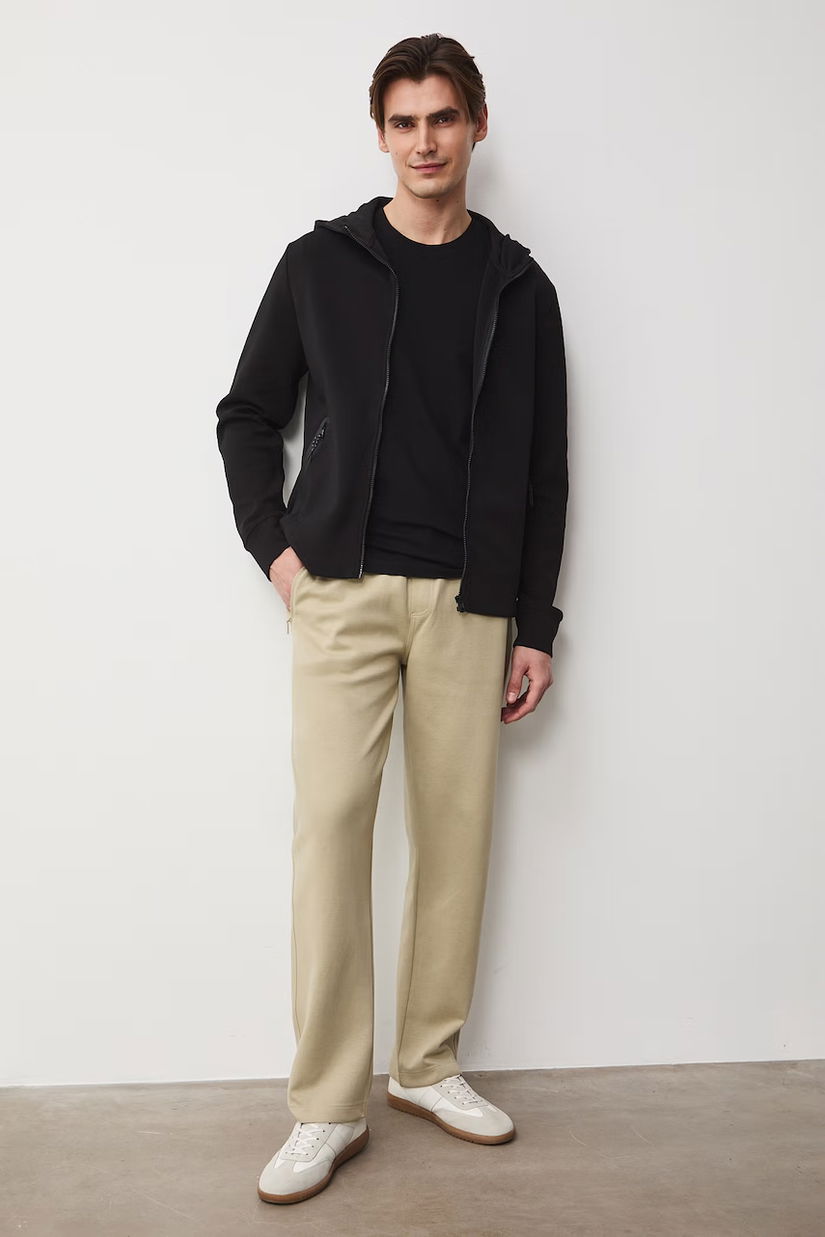 Medicine hanorac cu fermoar și glugă pentru bărbați