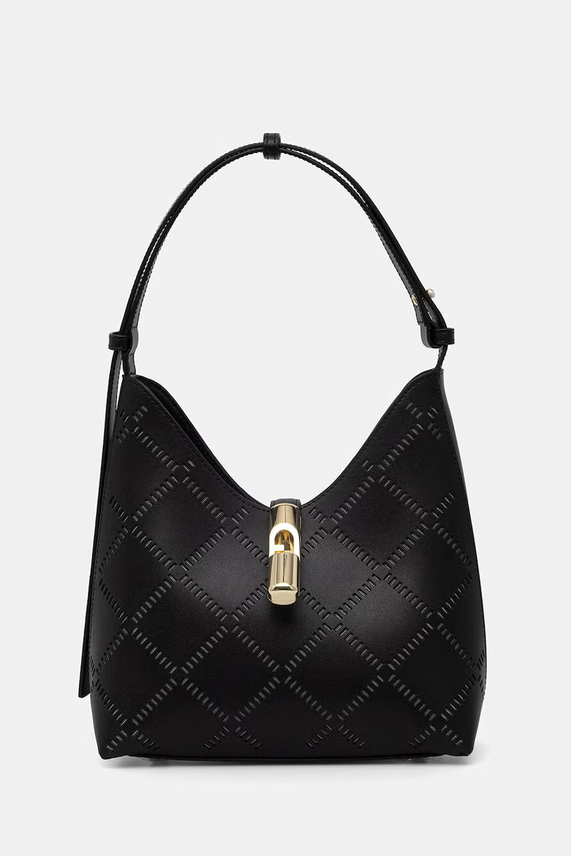 Furla geantă pentru femei, din piele Goccia S Hobo