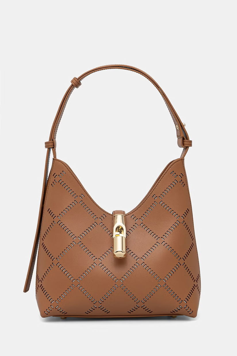 Furla geantă pentru femei, din piele Goccia S Hobo